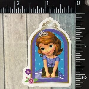 🌀10/$10🌀 Disney Sofia the First Reusable Waterproof Vinyl Sticker Decal